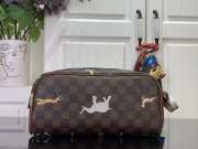 Uubags Louis Vuitton Dopp Kit M44494 In Brown Monogram Eclipse 28x15x16.5cm - 4