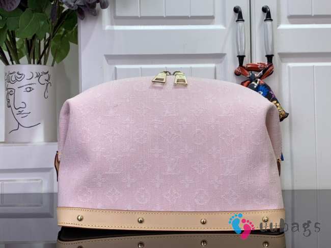 Uubags Louis Vuitton Cosmetic Pouch GM M13750 Washed Pink 18x9x27cm - 1
