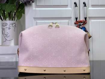 Uubags Louis Vuitton Cosmetic Pouch GM M13750 Washed Pink 18x9x27cm