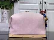 Uubags Louis Vuitton Cosmetic Pouch GM M13750 Washed Pink 18x9x27cm - 4