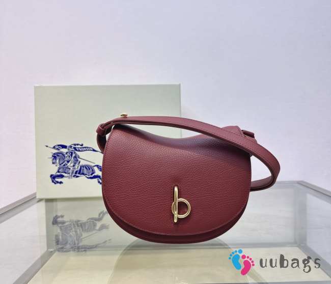 Uubags Burberry Mini Rocking Horse Bag In Red 19x6x16cm - 1