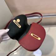 Uubags Burberry Mini Rocking Horse Bag In Red 19x6x16cm - 3