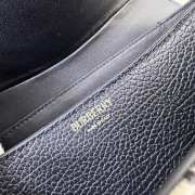 Uubags Burberry Medium Rocking Horse Bag in Black 19x6x16cm - 3