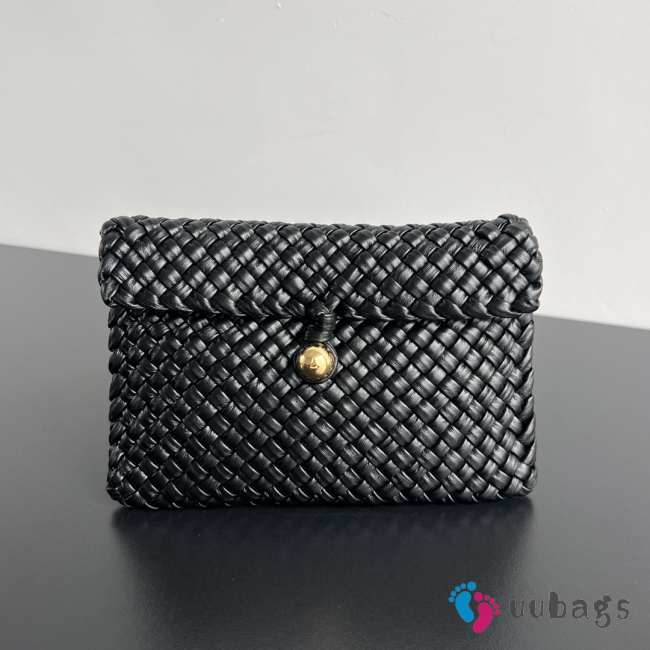 Uubags Bottega Veneta Clutch In Black 20x15x5cm - 1