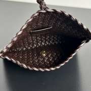 Uubags Bottega Veneta Clutch In Dark Brown 20x15x5cm - 5