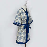 Uubags Alemais Pia printed linen shirt dress - 5