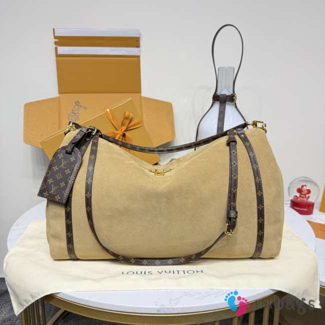Uubags Louis Vuitton M26451 Express Travel Bag In Hazelnut Brown 45x20x27cm - 1