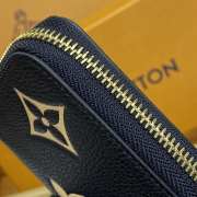 Uubags Louis Vuitton M82338 Clemence Wallet Monogram Empreinte Leather Black /Beige 20x9x2cm - 2
