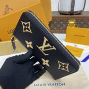 Uubags Louis Vuitton M80481 Zippy Wallet Black /Beige 19.5x10.5x2.5cm - 6