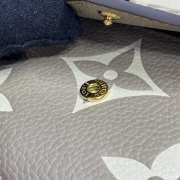 Uubags Louis Vuitton M81861 Victorine Wallet Tourterelle Gray /Cream 12x9.5x2.5cm - 4