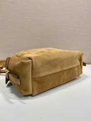 Uubags Large Prada Explore suede bag in cinnamon 32x22x11.5cm - 2