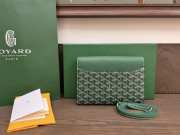 Uubags Chypre wallet-pouch in green 21x16x4cm - 5