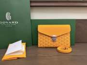 Uubags Chypre wallet-pouch in yellow 21x16x4cm - 1