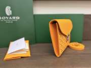 Uubags Chypre wallet-pouch in yellow 21x16x4cm - 3