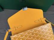 Uubags Chypre wallet-pouch in yellow 21x16x4cm - 2