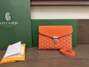Uubags Chypre wallet-pouch in orange 21x16x4cm - 1