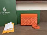 Uubags Chypre wallet-pouch in orange 21x16x4cm - 6