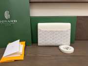 Uubags Chypre wallet-pouch in white 21x16x4cm - 6