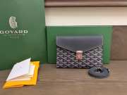 Uubags Chypre wallet-pouch in navy blue 21x16x4cm - 1