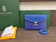 Uubags Chypre wallet-pouch in blue 21x16x4cm - 1