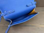 Uubags Chypre wallet-pouch in blue 21x16x4cm - 3
