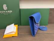 Uubags Chypre wallet-pouch in blue 21x16x4cm - 2