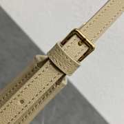 Uubags Celine Phone Pouch Heloise In Supple Calfskin Beige 15x19.5x3cm - 6
