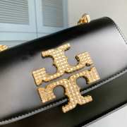 Uubags Tory Burch Eleanor Small Convertible Purple Bag 19x13.5x6.2cm - 4