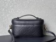 Uubags Tory Burch T Monogram Vanity Case Black 18.5x9.7x9.3cm - 5