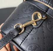 Uubags Tory Burch T Monogram Vanity Case Black 18.5x9.7x9.3cm - 3