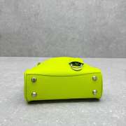 Uubags Balenciaga Rodeo Handbag Mini in granny green smooth calfskin, aged-silver hardware 23x10x18cm - 5