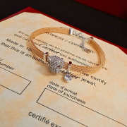 Uubags Cartier Leopard Diamond Bracelet - 6