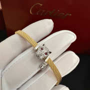 Uubags Cartier Leopard Diamond Bracelet - 3