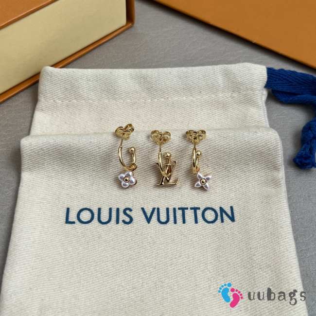 Uubags Louis Vuitton M02987 Floragram Earrings - 1