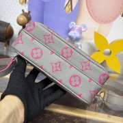 Uubags Louis Vuitton M15024 Nylon Bag Gray/Pink Monogram Glow Canvas 25x17.5x11cm - 4