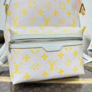 Uubags Louis Vuitton M14673 Discovery Backpack Gray/Yellow Monogram Glow Canvas 29x38x20cm - 5