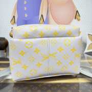 Uubags Louis Vuitton M14673 Discovery Backpack Gray/Yellow Monogram Glow Canvas 29x38x20cm - 3