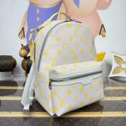 Uubags Louis Vuitton M14673 Discovery Backpack Gray/Yellow Monogram Glow Canvas 29x38x20cm - 2