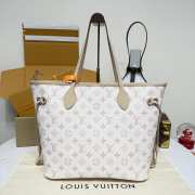 Uubags Louis Vuitton M25665 Neverfull Inside Out MM Bag Dune/Hazelnut Color Canvas 31x28x14cm - 6