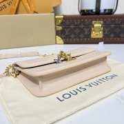 Uubags Louis Vuitton M14581 LV Bloom Bag Cream Macchiato Calfskin 20x11.5x4cm - 6
