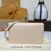 Uubags Louis Vuitton M14581 LV Bloom Bag Cream Macchiato Calfskin 20x11.5x4cm - 4