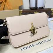 Uubags Louis Vuitton M14581 LV Bloom Bag Cream Macchiato Calfskin 20x11.5x4cm - 3