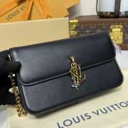 Uubags Louis Vuitton M14564 LV Bloom Bag Black Calfskin 20x11.5x4cm - 3