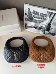 Uubags YSL Icarino in quilted suede bag 17x13x3cm - 2