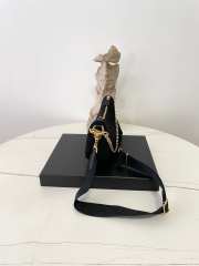 Uubags Prada Demi-lune Re-Nylon shoulder bag in black 30x13.5x6cm - 2