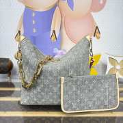 Uubags Louis Vuitton M13390 Coussin Hobo MM Bag Washed Gray 38x33x10cm - 1