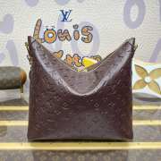 Uubags Louis Vuitton M12072 Coussin Hobo MM Bag In Chocolat 38x33x10cm - 5