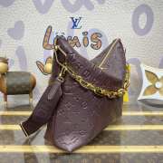 Uubags Louis Vuitton M12072 Coussin Hobo MM Bag In Chocolat 38x33x10cm - 4