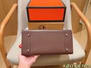 Uubags Hermes Birkin Faubourg Red 30cm - 3