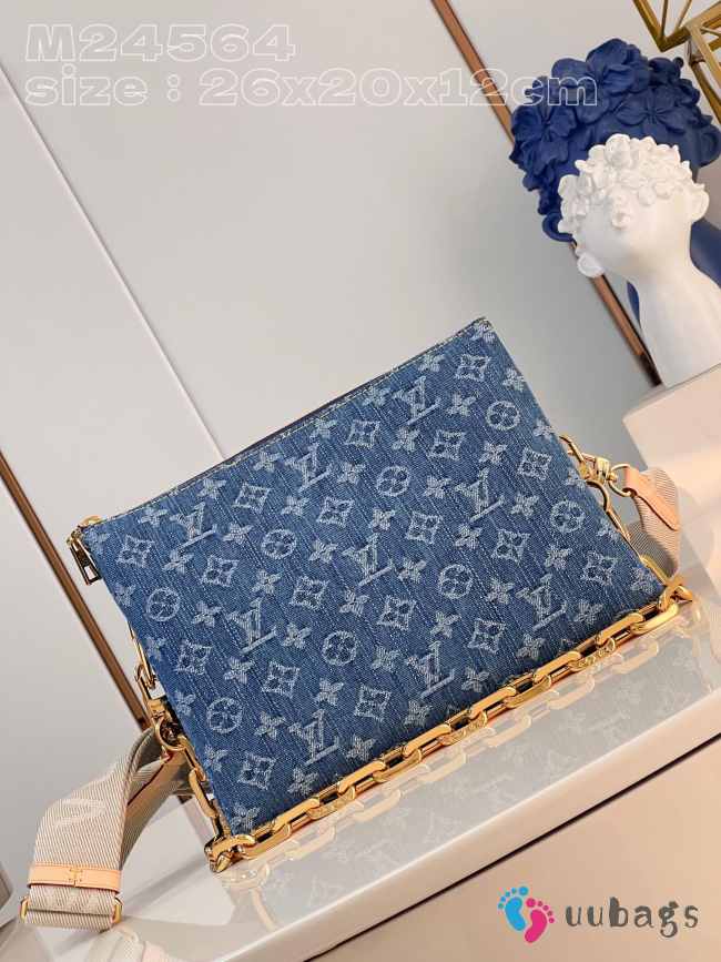 Louis Vuitton M24564 New LV Remix Coussin PM 26x20x12cm - 1